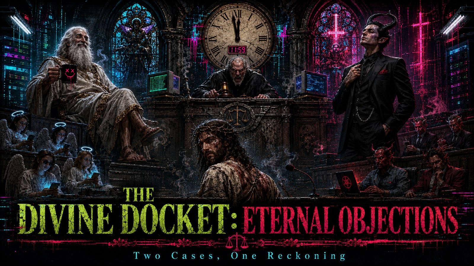The Divine Docket: Eternal Objections — Two Cases, One Reckoning
